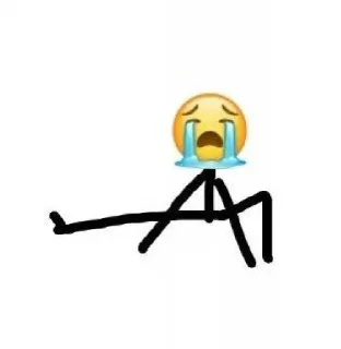 😭-curyan dari twt gaed @alynsky, Telegram Sticker