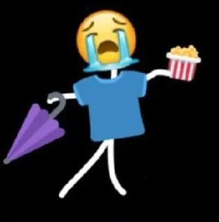 😭-curyan dari twt gaed @alynsky, Telegram Sticker