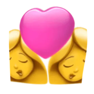 👩‍❤️‍💋‍👩- @blicusz, Telegram Sticker