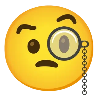 🧐-Emojis (Gboard), Telegram Sticker