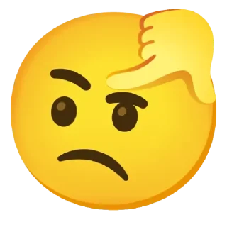 🤔-Emojis (Gboard), Telegram Sticker