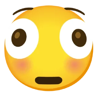 😳-Emojis (Gboard), Telegram Sticker