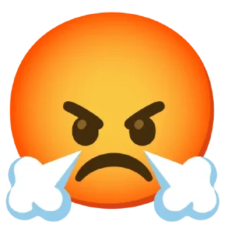 😡-Emojis (Gboard), Telegram Sticker