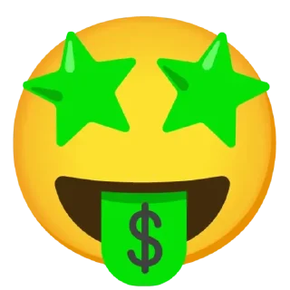 🤑-Emojis (Gboard), Telegram Sticker