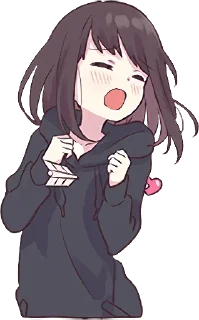 💔-Menhera chan, Telegram Sticker