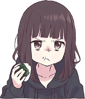 🍙-Menhera chan, Telegram Sticker
