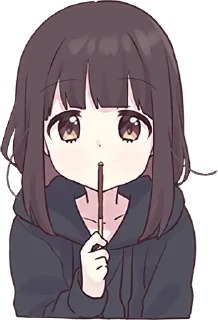 🥢-Menhera chan, Telegram Sticker