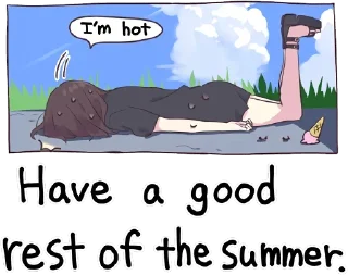 ☀️-Menhera chan, Telegram Sticker