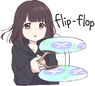 🎐-Menhera chan, Telegram Sticker