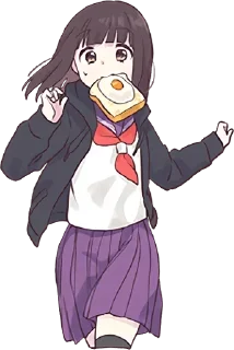 🍳-Menhera chan, Telegram Sticker