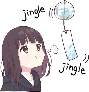 🌬️-Menhera chan, Telegram Sticker