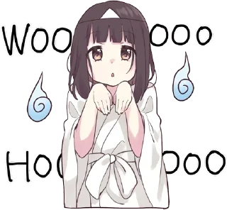 👻-Menhera chan, Telegram Sticker