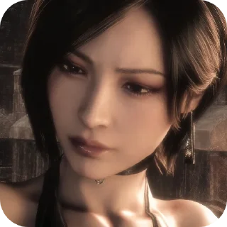 🌹-ada wong. @encrette, Telegram Sticker