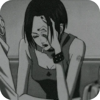 🚬-Nana Osaki. @encrette, Telegram Sticker