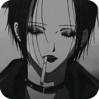 🚬-Nana Osaki. @encrette, Telegram Sticker