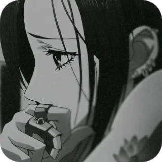 🚬-Nana Osaki. @encrette, Telegram Sticker