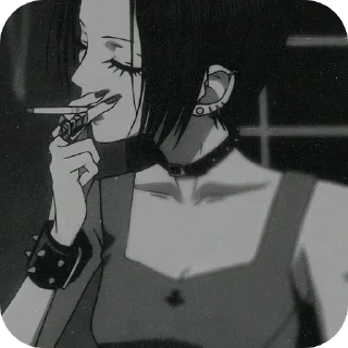 🚬-Nana Osaki. @encrette, Telegram Sticker