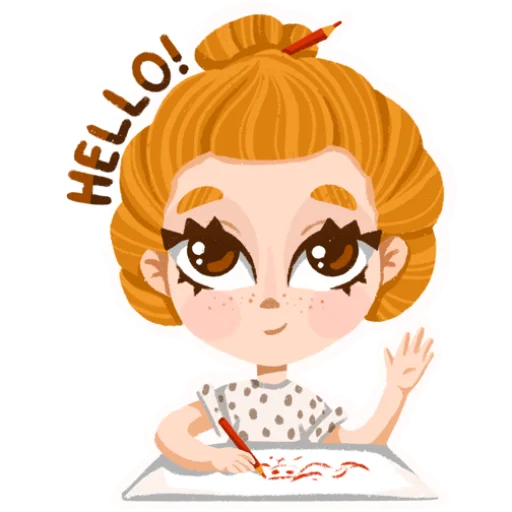 I'm an artist, telegram sticker