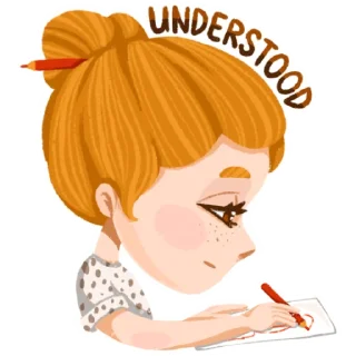 😬-I'm an artist, Telegram Sticker