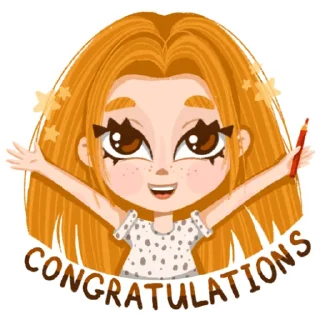 🥳-I'm an artist, Telegram Sticker