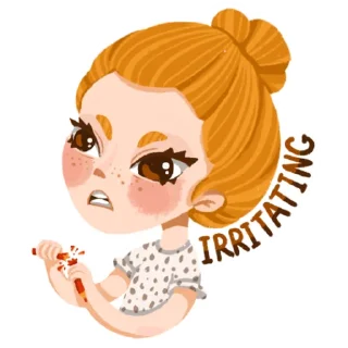 😡-I'm an artist, Telegram Sticker