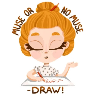 💁‍♀️-I'm an artist, Telegram Sticker