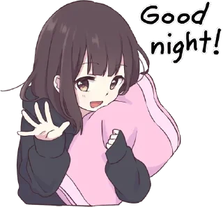 👋-English Chatting Stickers ( menhera chan ), Telegram Sticker