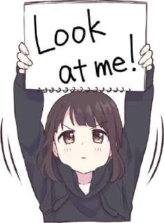 😚-English Chatting Stickers ( menhera chan ), Telegram Sticker