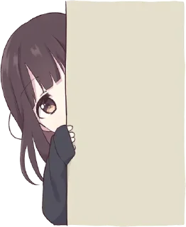 👀-English Chatting Stickers ( menhera chan ), Telegram Sticker