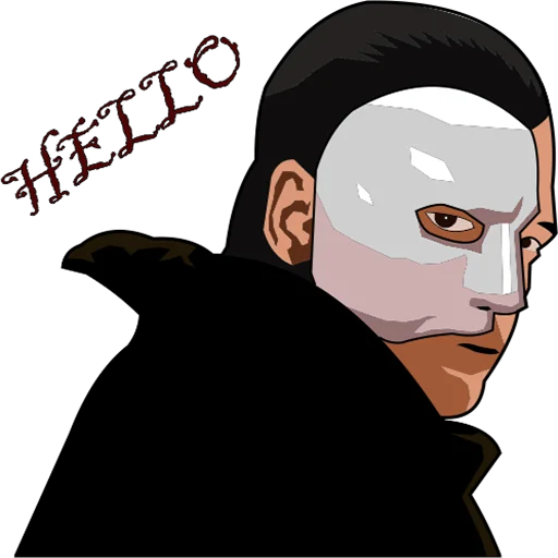 THE PHANTOM OF THE OPERA, telegram sticker