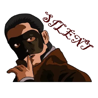 🤫-THE PHANTOM OF THE OPERA, Telegram Sticker