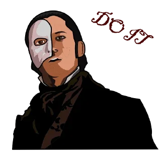 😈-THE PHANTOM OF THE OPERA, Telegram Sticker