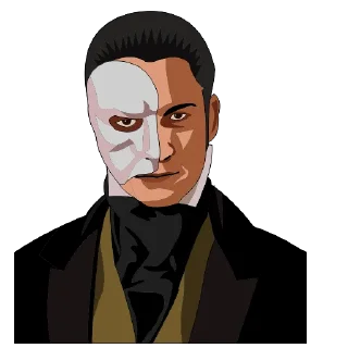 😡-THE PHANTOM OF THE OPERA, Telegram Sticker