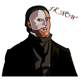 🤔-THE PHANTOM OF THE OPERA, Telegram Sticker