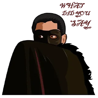 🤨-THE PHANTOM OF THE OPERA, Telegram Sticker