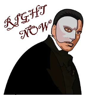 😤-THE PHANTOM OF THE OPERA, Telegram Sticker