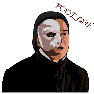 😒-THE PHANTOM OF THE OPERA, Telegram Sticker