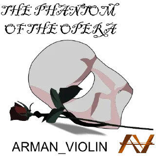 🖼-THE PHANTOM OF THE OPERA, Telegram Sticker