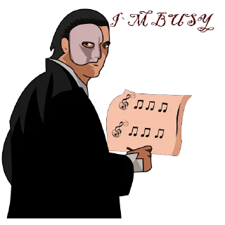 🧐-THE PHANTOM OF THE OPERA, Telegram Sticker