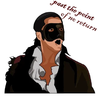 😩-THE PHANTOM OF THE OPERA, Telegram Sticker
