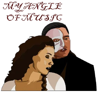 😍-THE PHANTOM OF THE OPERA, Telegram Sticker