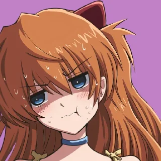 🙄-Evangelion @Toji_sama, Telegram Sticker