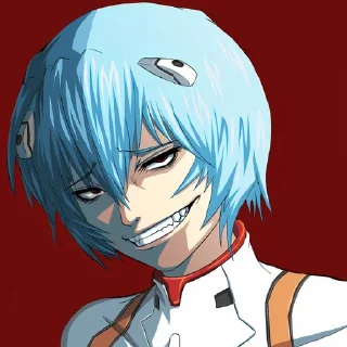 😈-Evangelion @Toji_sama, Telegram Sticker