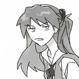 😕-Evangelion @Toji_sama, Telegram Sticker