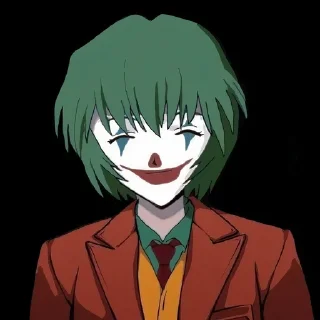 🤡-Evangelion @Toji_sama, Telegram Sticker
