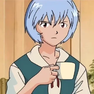 😕-Evangelion @Toji_sama, Telegram Sticker