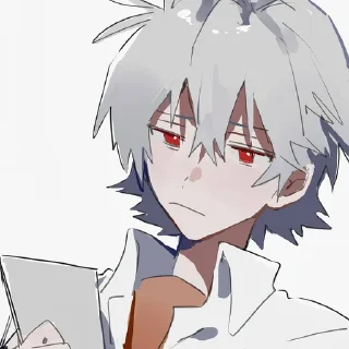😕-Evangelion @Toji_sama, Telegram Sticker