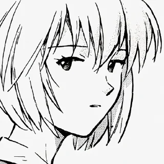 😐-Evangelion @Toji_sama, Telegram Sticker