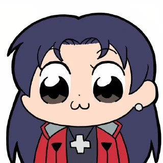 😊-Evangelion @Toji_sama, Telegram Sticker