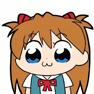 😊-Evangelion @Toji_sama, Telegram Sticker